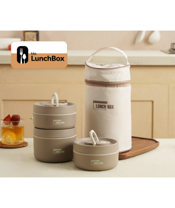 OSAKA 3-tier Lunch Box complete pack la chaussure