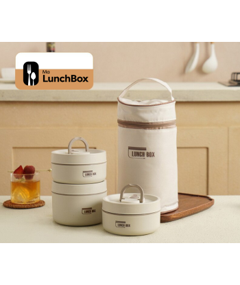 OSAKA 3-tier Lunch Box complete pack la chaussure