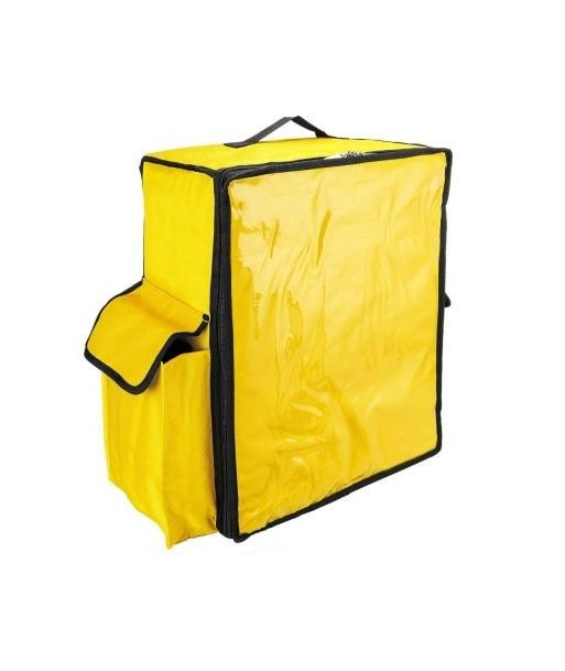 Yellow insulated backpack le concept de la Pate a emporter 