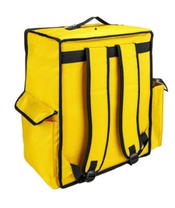 Yellow insulated backpack le concept de la Pate a emporter 