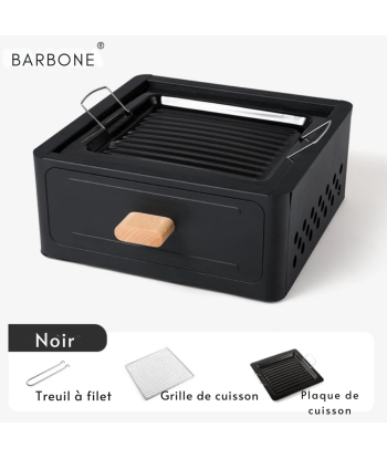 Brasero Multifonction Camping & BBQ - Barbone pas cher 