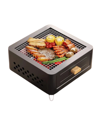 Brasero Multifonction Camping & BBQ - Barbone pas cher 