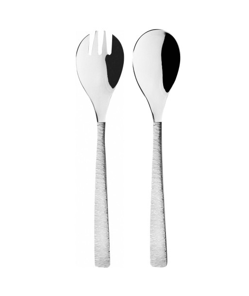 ASTREE CISELE MIRROR FINISH Salad tongs les muscles