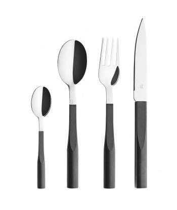 L'E STARCK BLACK TRUFFLE Cutlery set for 24 place settings Les magasins à Paris