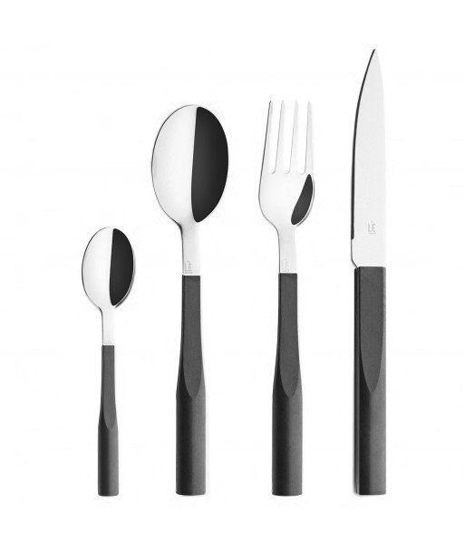 L'E STARCK BLACK TRUFFLE Cutlery set for 24 place settings Les magasins à Paris