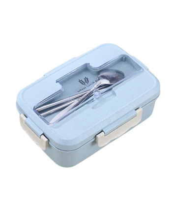 Pack Complet Lunch Box BLEU LAGON brillant des détails fins