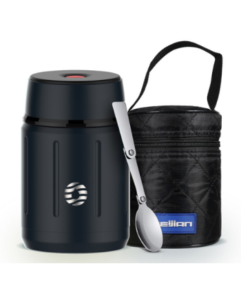 Lunch Box CAMPERS II en Acier Inoxydable 500 mL les muscles