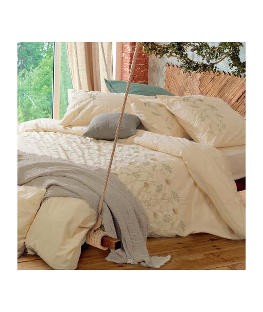 Housse de Couette Anae olive - Garnier-Thiebaut acheter en ligne