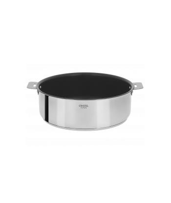 Sauteuse inox avec revêtement Casteline Amovible - Cristel sur le site 