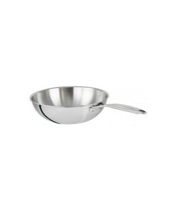 Wok Inox Castel'Pro Fixe - Cristel Comparez plus de prix