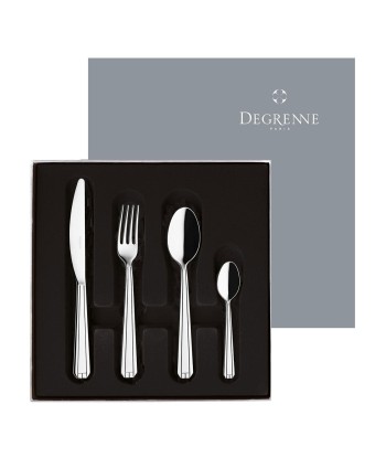 NORMANDY MIRROR FINISH Cutlery set for 24 place settings plus qu'un jeu 