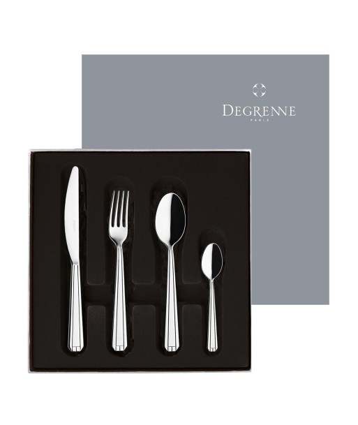 NORMANDY MIRROR FINISH Cutlery set for 24 place settings plus qu'un jeu 