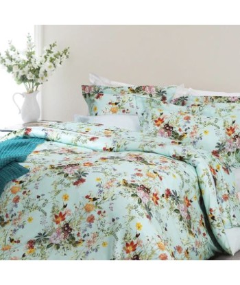 Drap Housse Primavera vert d'eau - Garnier-Thiebaut commande en ligne