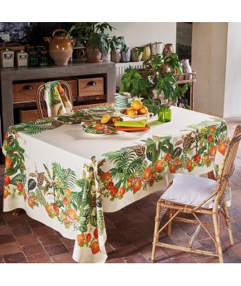 Chemin de Table Vintage Garden natural - Garnier-Thiebaut outlet