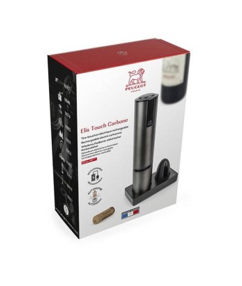 Tire-bouchon électrique rechargeable "Elis Touch Carbone" - Peugeot offre 