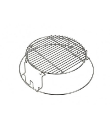 Rack multi-niveau avec grille ronde inox L - Big Green Egg france