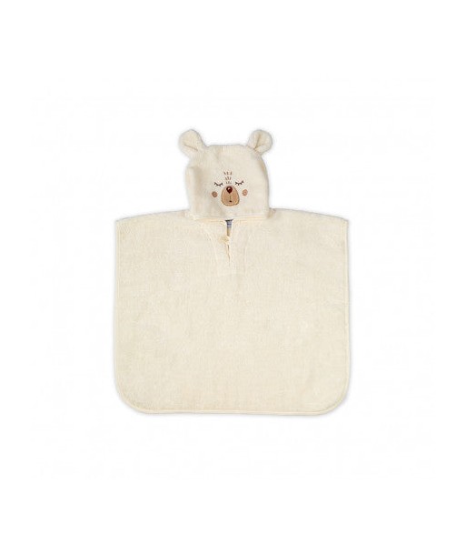 Poncho Petit Ours angora - Garnier-Thiebaut de pas cher