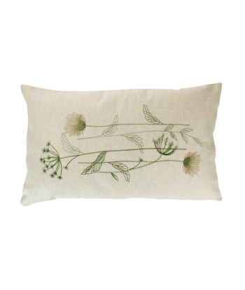 Housse de Coussin Anaé olive - Garnier-Thiebaut vous aussi creer 