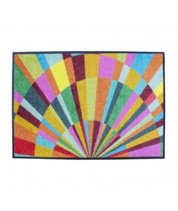 Tapis Eventail multicolore - Garnier-Thiebaut le concept de la Pate a emporter 