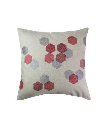 Housse de coussin Hexagones - Garnier-Thiebaut l'évolution des habitudes 