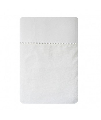 Drap Plat Alula blanc - Garnier-Thiebaut vente chaude votre 