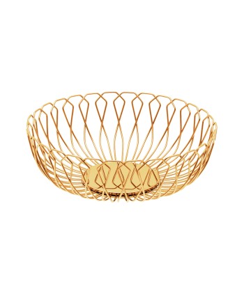 CRUZ GOLD FINISH Bread basket 21 cm la livraison gratuite