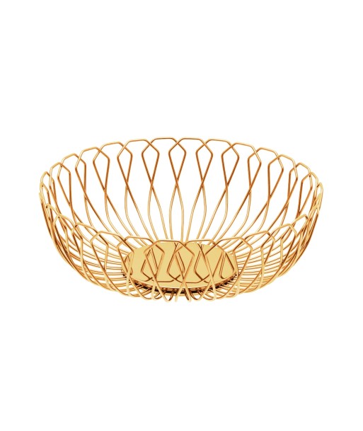 CRUZ GOLD FINISH Bread basket 21 cm la livraison gratuite