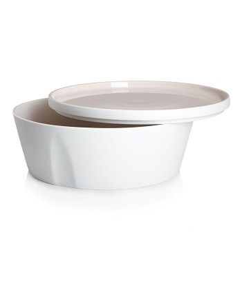 LA VAISSELLE DE L'ECONOME RADISH Set of straight bowl and plate 24 cm Profitez des Offres !