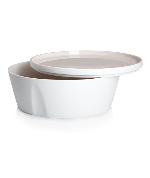 LA VAISSELLE DE L'ECONOME RADISH Set of straight bowl and plate 24 cm Profitez des Offres !